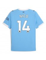 Manchester City Nico Gonzalez #14 Kotipaita 2025-26 Lyhythihainen